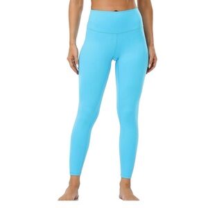 Women's Blue High-Waisted Leggings